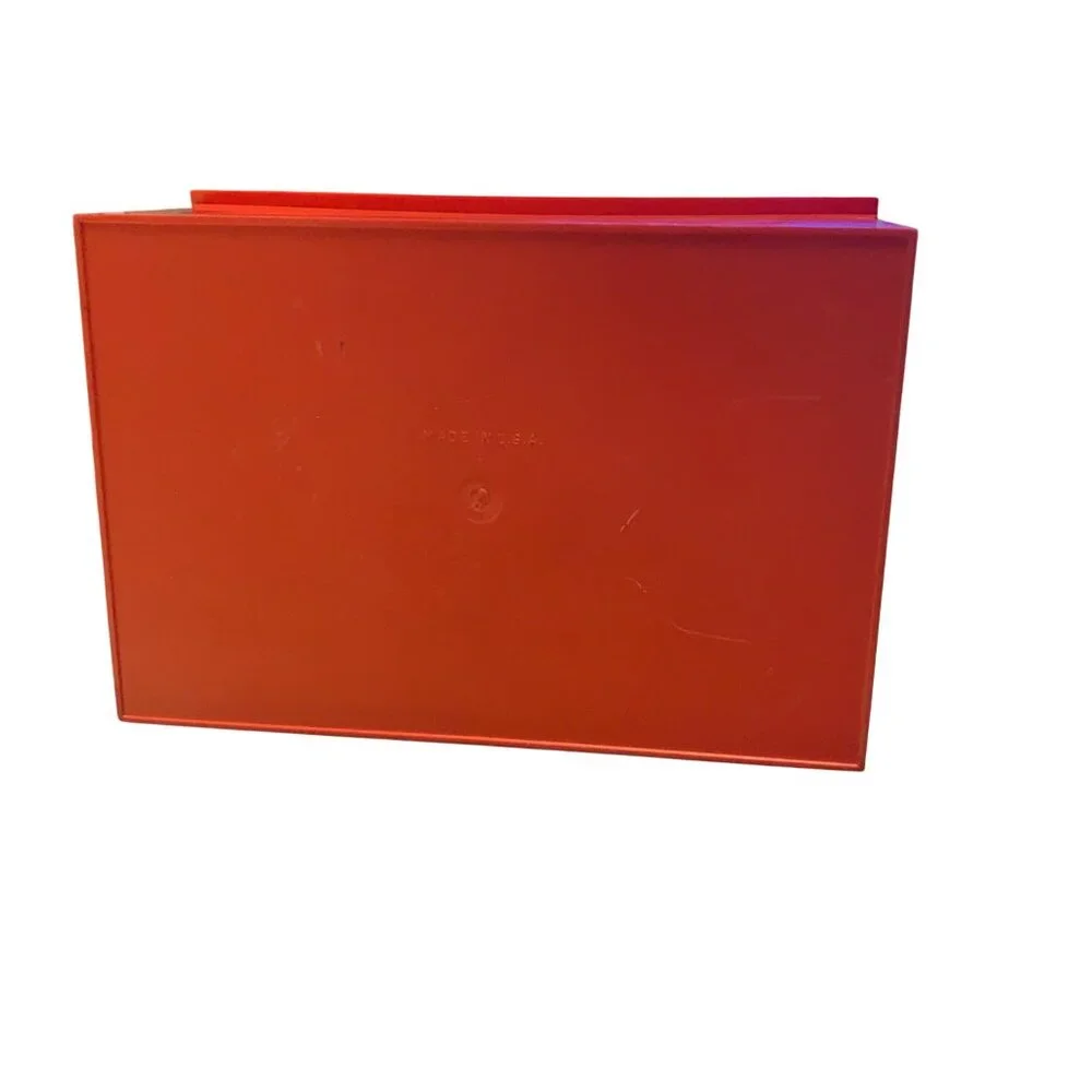 Vintage 70s Betty Crocker Recipe Card‎ Library Red Box Index Cards Set Retro